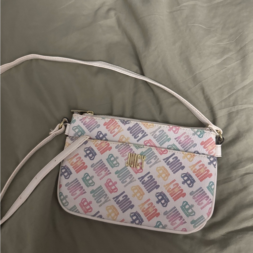 Juicy Couture Pastel Logo Crossbody Bag